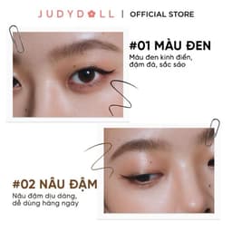[MỚI] Bút Kẻ Mắt Nước JUDYDOLL Define Liquid Eyeliner Lâu Trôi Chuẩn Màu 0.5ml 3