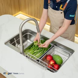 Chậu rửa bát Kluger KF7848FS-DO Plus phiên bản 2026 | Hàng chính hãng 9
