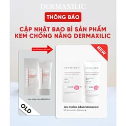 Kem Chống Nắng Dermaxilic KR.LAB Broad Spectrum SPF50+/PA+++ Công Thức Vật Lý Hóa Học Dưỡng Trắng Da 50ml 9