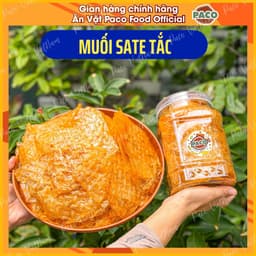 [ĐỘC QUYỀN 2026] Bánh tráng trộn muối sate tỏi tắc Paco Food ăn cực dính ngon không ngán vị chua ngon mắc ghiền ăn vặt 5
