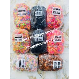 Loại 1- 500G , chun buộc tóc nữ,chun buộc tóc cho bé nhiều màu  2
