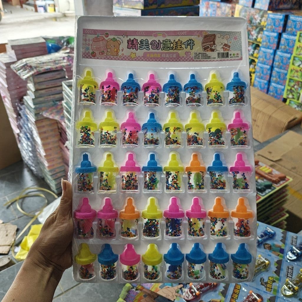 40 chiếc hạt nở lọ màu sắc đồ chơi cho bé
