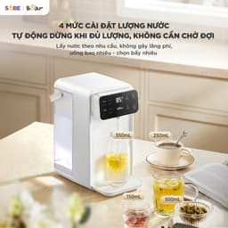 [MỚI] Bình Thủy Điện Bear 3L WDS-H306KP Bình Đun Nước Nóng Trực Tiếp Chuẩn Nhiệt 13 Mức Nhiệt Tùy Chỉnh Pha Trà Pha Sữa 8