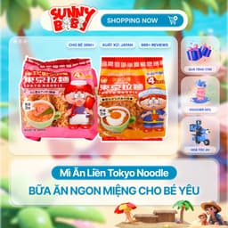 [NHẬT BẢN] Mì Ăn Liền Tokyo Noodle Nhật Bản 120Gram cho bé ăn dặm 1
