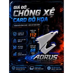 Giá Đỡ Chống Xệ Card Đồ Họa Chim Ưng, chiều dài 68-112mm [Mê 3D] 2