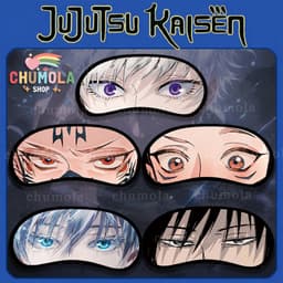 Bịt mắt Toge Gojo Sukuna Jujutsu Kaisen Chú thuật hồi chiến miếng che mắt ngủ phụ kiện cosplay 1