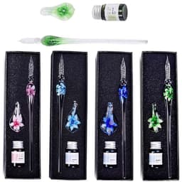 BÚT THỦY TINH HOA TRONG NƯỚC - Bút Chấm Mực Luyện Chữ Hán Cổ Trang Độc Đáo 6