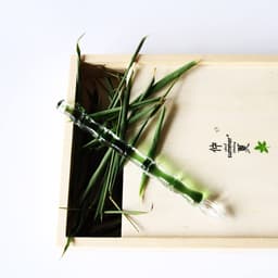 SET BÚT THỦY TINH TRÚC CỔ TRANG - Bộ Tập Viết Tiếng Trung Kèm Mực Và Kệ Đỡ Cao Cấp 3