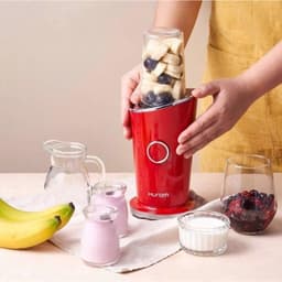 Máy xay sinh tố mini HUROM BL-C01CCR ( 1 cối 2 bình) công suất 250W Made in Korea 7