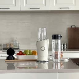 Máy xay sinh tố mini HUROM BL-C01CCR ( 1 cối 2 bình) công suất 250W Made in Korea 9