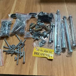 Bộ ốc dàn xe máy full bộ 6