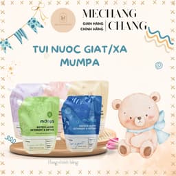 [GIÁ CỰC TỐT - HÀNG CHÍNH HÃNG] Nước giặt Mompa Organic công nghệ Enzime tẩy sạch vết bẩn cứng đầu túi 2L 5