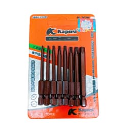 ĐẦU BẮT VÍT CHÂN LỤC GIÁC 1/4 ĐẦU HOA THỊ (SAO) 8PC KAPUSI DÀI 65MM HOẶC 100MM_CÓ XUẤT HĐ VAT 1
