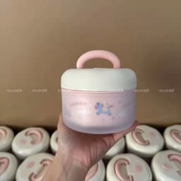 Hộp Cơm Giữ Nhiệt Mini 600ml Lõi Inox 304 Có Quai Xách Đáng Yêu Cho Văn Phòng Đi Học Sanshop 6