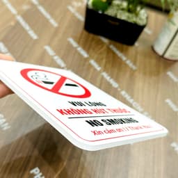 Biển Cấm Hút Thuốc Cao Cấp, Bảng Nhắc Nhở Không Hút Thuốc Chất Lượng Từ FORMEC. 5
