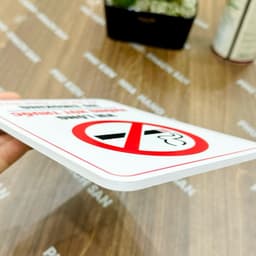 Biển Cấm Hút Thuốc Cao Cấp, Bảng Nhắc Nhở Không Hút Thuốc Chất Lượng Từ FORMEC. 6