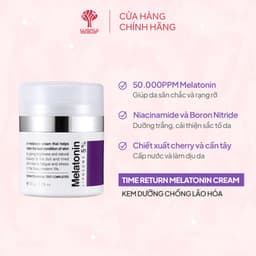 Kem Dưỡng Da Ban Đêm Maxclinic Time Return Melatonin Cream 50g - WANYI 2