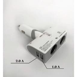 Bộ Chia Tẩu Sạc Ô Tô Xe Hơi Sạc Nhanh 2 tẩu và 2 cổng USB Hàng Xịn Bảo Hành 12 Tháng AL-5003 7