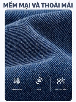 Quần jeans cho bé trai BabyloveGO, quần dài bé trai bé gái dáng baggy phong cách Hàn quốc QJ08 8