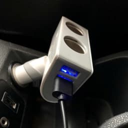 Bộ Chia Tẩu Sạc Ô Tô Xe Hơi Sạc Nhanh 2 tẩu và 2 cổng USB Hàng Xịn Bảo Hành 12 Tháng AL-5003 5