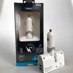 Bộ Chia Tẩu Sạc Ô Tô Xe Hơi Sạc Nhanh 2 tẩu và 2 cổng USB Hàng Xịn Bảo Hành 12 Tháng AL-5003 1