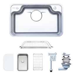 CHẬU RỬA BÁT NOBINOX ARVO B275 | Kích thước 75x48cm 2