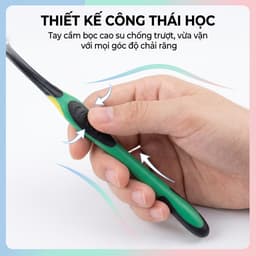 COMBO Bàn Chải Đánh Răng Lông Tơ Mềm Mại JYoohome Bàn Chải Đánh Răng Du Lịch Dã Ngoại Đa Năng 5