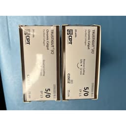 [ Lẻ 2 sợi ] Chỉ Tự Tiêu CPT TRUSTIGUT C 4/0 5/0 6/0 (CHROMIC CATGUT) - Dùng Cho Cấy Chỉ 8