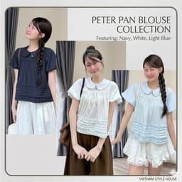 Áo Cổ Sen Tay Bồng Bèo Dưới Xếp Ly A860 Su Chang Thời Trang Nữ 1