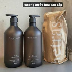 (Công ty) Sữa Tắm Hương Nước Hoa Hetras Voudioty Hotel Therapy Body Wash 1013ml Làm Sạch Dịu, Dưỡng Ẩm Da 7