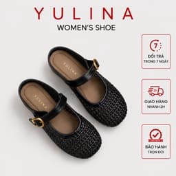 Giày Sục Rọ Đan Phối Khuy Hàng Cao Cấp - LT62 2