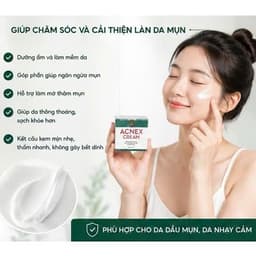 Kem gom cồi mụn Acnex Cream Dr Lacir giúp ngừa mụn, dịu da, giảm thâm mụn 25g 6