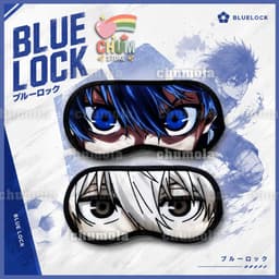 Bịt mắt Nagi Isagi Blue lock miếng che mắt ngủ phụ kiện cosplay 1