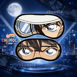 Bịt mắt Conan Kaito Kid Thám tử lừng danh miếng che mắt ngủ phụ kiện cosplay 5