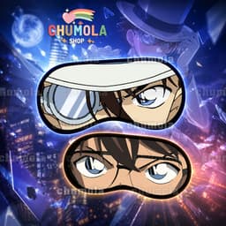 Bịt mắt Conan Kaito Kid Thám tử lừng danh miếng che mắt ngủ phụ kiện cosplay 1