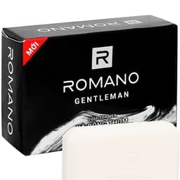 Xà Bông Cục Romano 90g [TĂNG 33%] Hương Nước Hoa Nam Tính, Làm Sạch Da, Dưỡng Ẩm Nam Chính Hãng 3