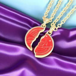 Vòng Cổ Đôi Kamen Rider OOO Ankh Broken Taka Core Medal Anime Cosplay Couple 9