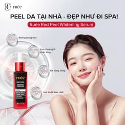 Serum Peel Da RUÉE Red Peel Whitening Serum 30ml - Tẩy Tế Bào Chết, Làm Sáng Da, Giảm Mụn 9