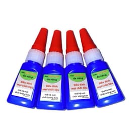 Combo 4 lọ keo dán siêu dính OILY GLUE dán sắt gỗ sứ dày dép cao su 3