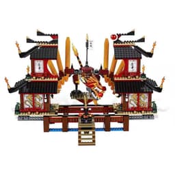 [ Pre Oder] Đồ chơi mô hình xếp hình nhân vật Ss1 Võ Đài ngôi đền rồng lửa Kai Fire Temple - 1210pcs 4