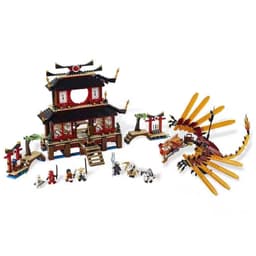 [ Pre Oder] Đồ chơi mô hình xếp hình nhân vật Ss1 Võ Đài ngôi đền rồng lửa Kai Fire Temple - 1210pcs 2