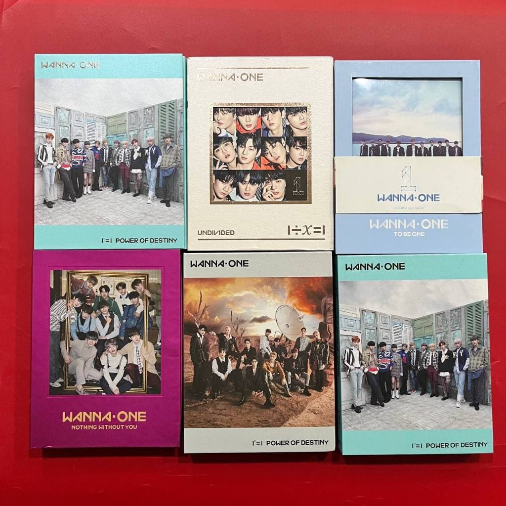 Album Wanna One Kpop Official CD Photobook Photocard – Album Đã Qua Sử Dụng