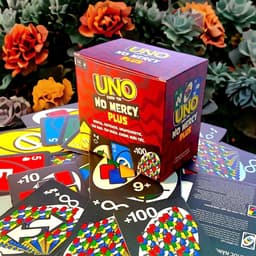 [HÀNG CAO CẤP] UNO NO MERCY ,UNO Không Thương Xót cuộc chơi nâng cấp, trò chơi thẻ bài UNO 220 lá 4