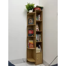 Kệ Rượu Hoàng Hương, Kệ Góc Tường Decor Kệ Để Đồ Nhiều Tầng Phong Cách Hiện Đại Gỗ MDF Bền Đẹp, kt 150x40x20cm 1