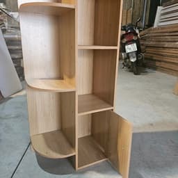 Kệ Rượu Hoàng Hương, Kệ Góc Tường Decor Kệ Để Đồ Nhiều Tầng Phong Cách Hiện Đại Gỗ MDF Bền Đẹp, kt 150x40x20cm 5