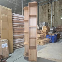 Kệ Rượu Hoàng Hương, Kệ Góc Tường Decor Kệ Để Đồ Nhiều Tầng Phong Cách Hiện Đại Gỗ MDF Bền Đẹp, kt 150x40x20cm 6