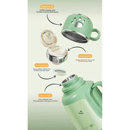 Bình giữ nhiệt chân mèo inox 316 OYATTON 1000ml - O52 5