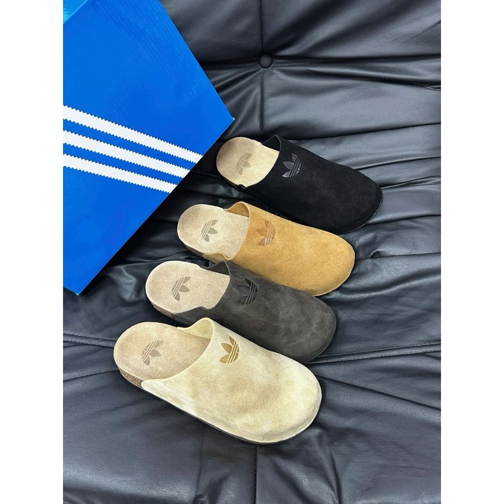 [HÀNG SẴN - NEW] Dép Sục Mule Da Lộn Thời Trang Nam Nữ Kiểu Dáng Hiện Đại – Dép Sục Đế Êm Form Ôm Chân Size 36–43