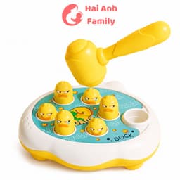 Đồ chơi đập chuột cho bé luyện khả năng phản xạ, phát triển giác quan giai đoạn 1-5 tuổi (2 búa) 1