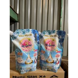 ComBo 2 Túi Nước xả vải Hygiene BB 2200ml giúp quần áo phẳng phiu, an toàn cho da 4